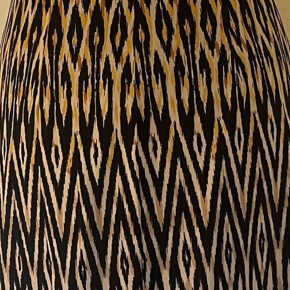 Anne Klein Pattern Brown Dress - Picture 3 of 5